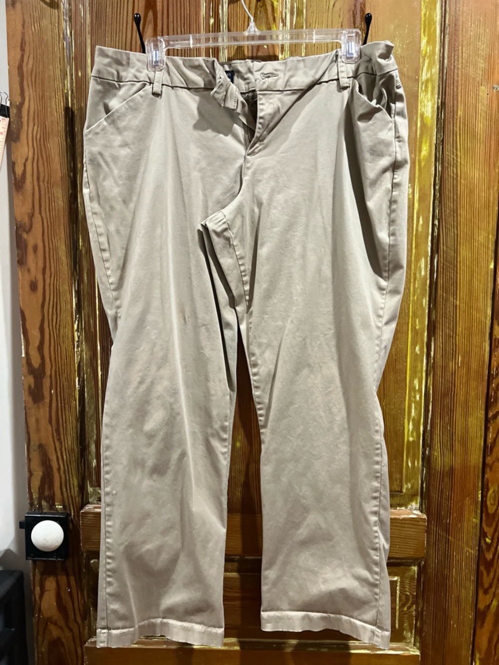 Lee Women's Chino Trousers in Light Khaki